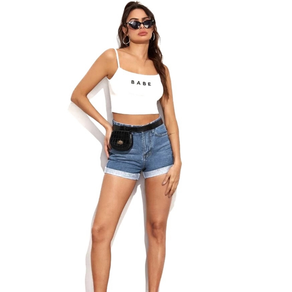 Old Navy Cuffed Hem Jeans Shorts